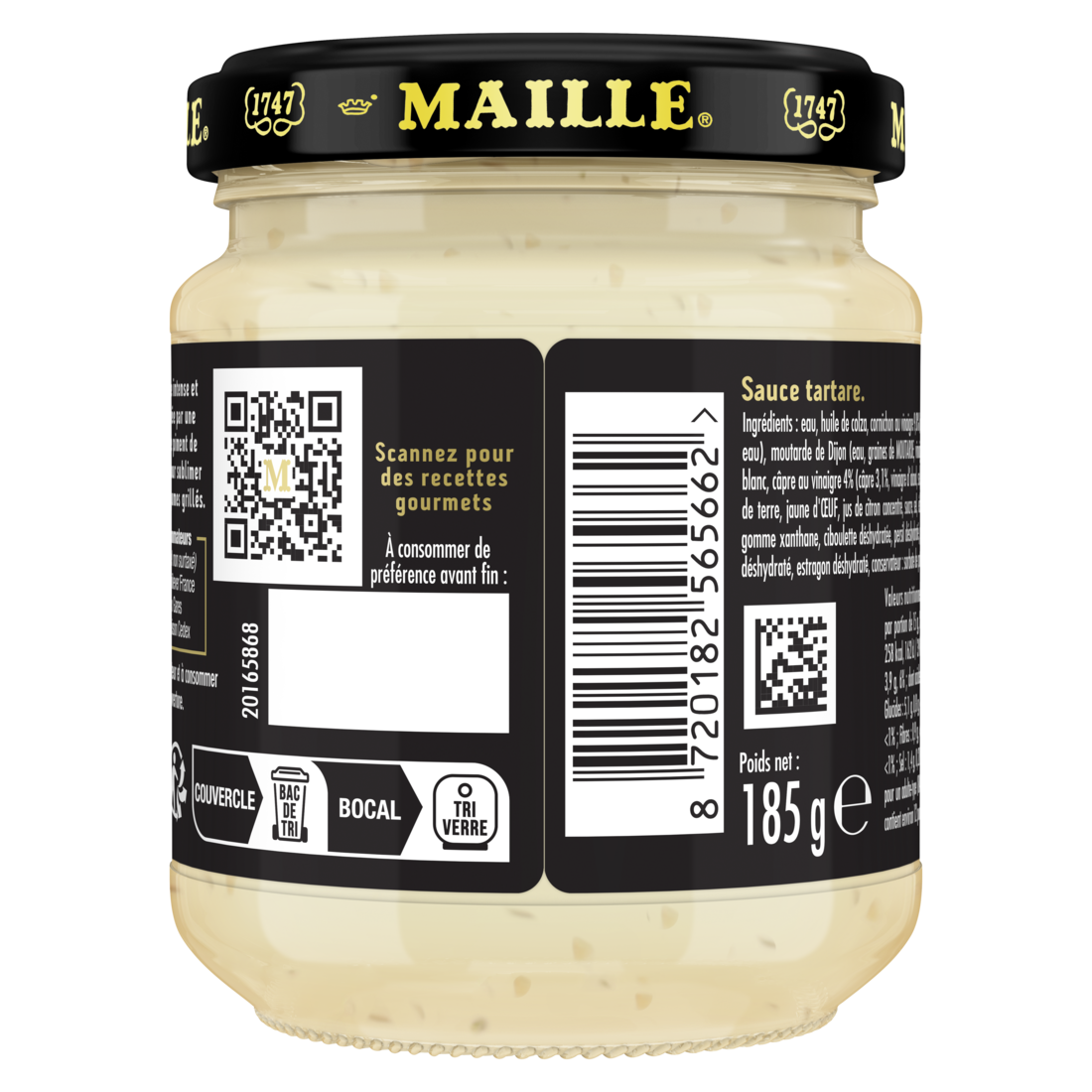 maille-sauce-tartare-piment-de-cayenne-185g image 4