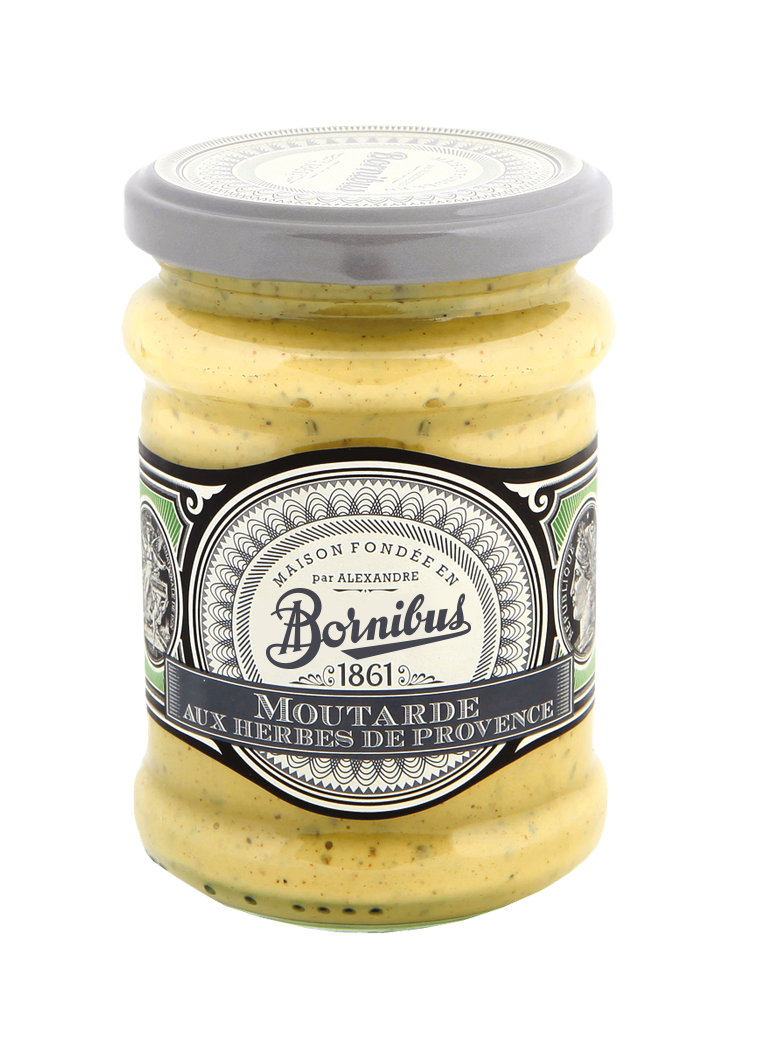 bornibus-moutarde-aux-herbes-de-provence-250-g image 1