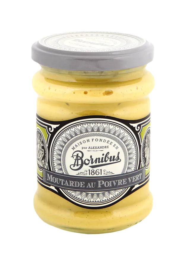 bornibus-moutarde-au-poivre-vert-250-g image 1