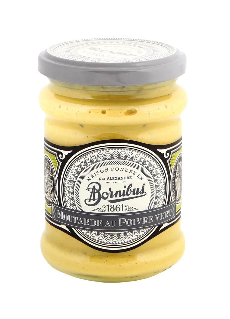 bornibus-moutarde-au-poivre-vert-250-g image 1