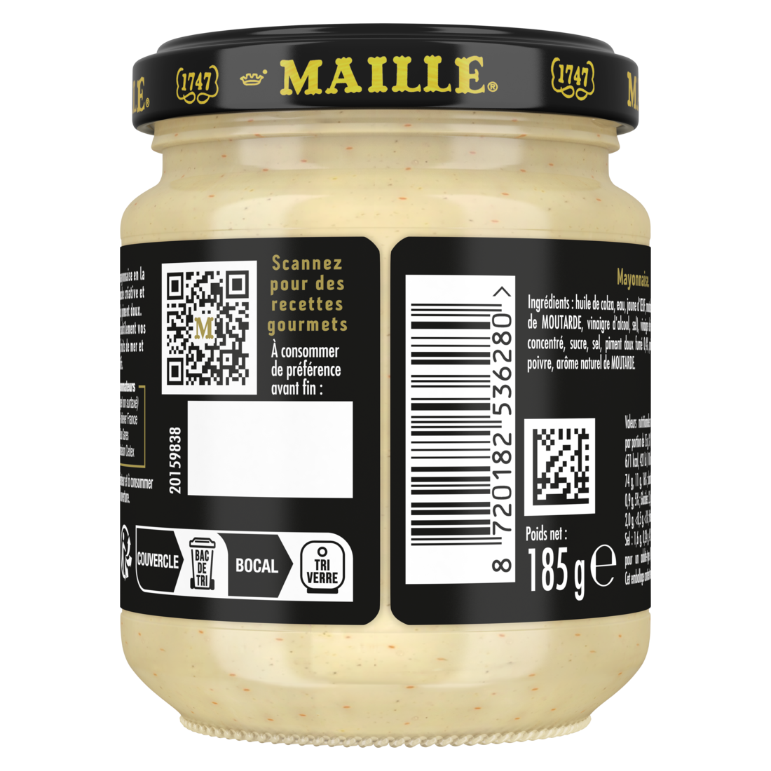 maille-mayonnaise-fins-gourmets-piment-doux-fum-185-g image 3