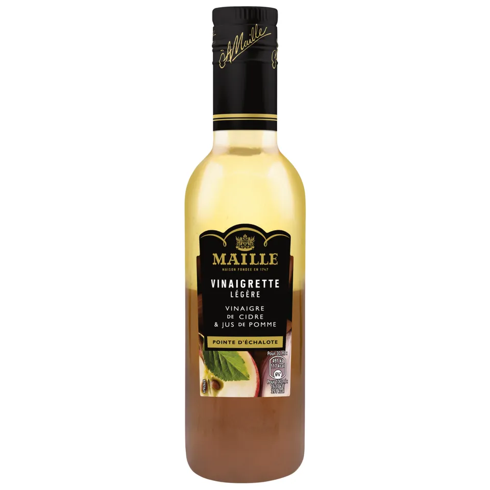 maille-vinaigrette-l-g-re-vinaigre-de-cidre-jus-de-pomme-et-chalote-36-cl image 1