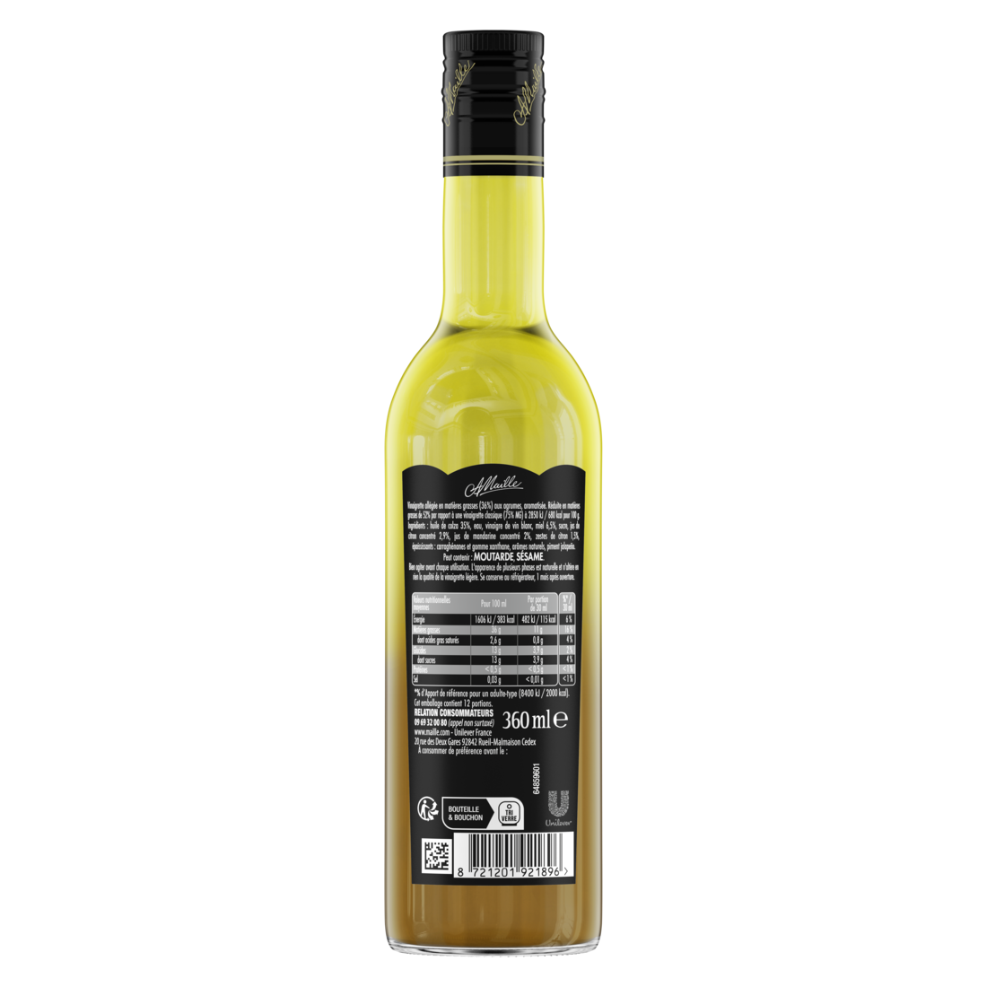 maille-vinaigrette-agrume-miel-et-zestes-de-citron-360-ml image 3