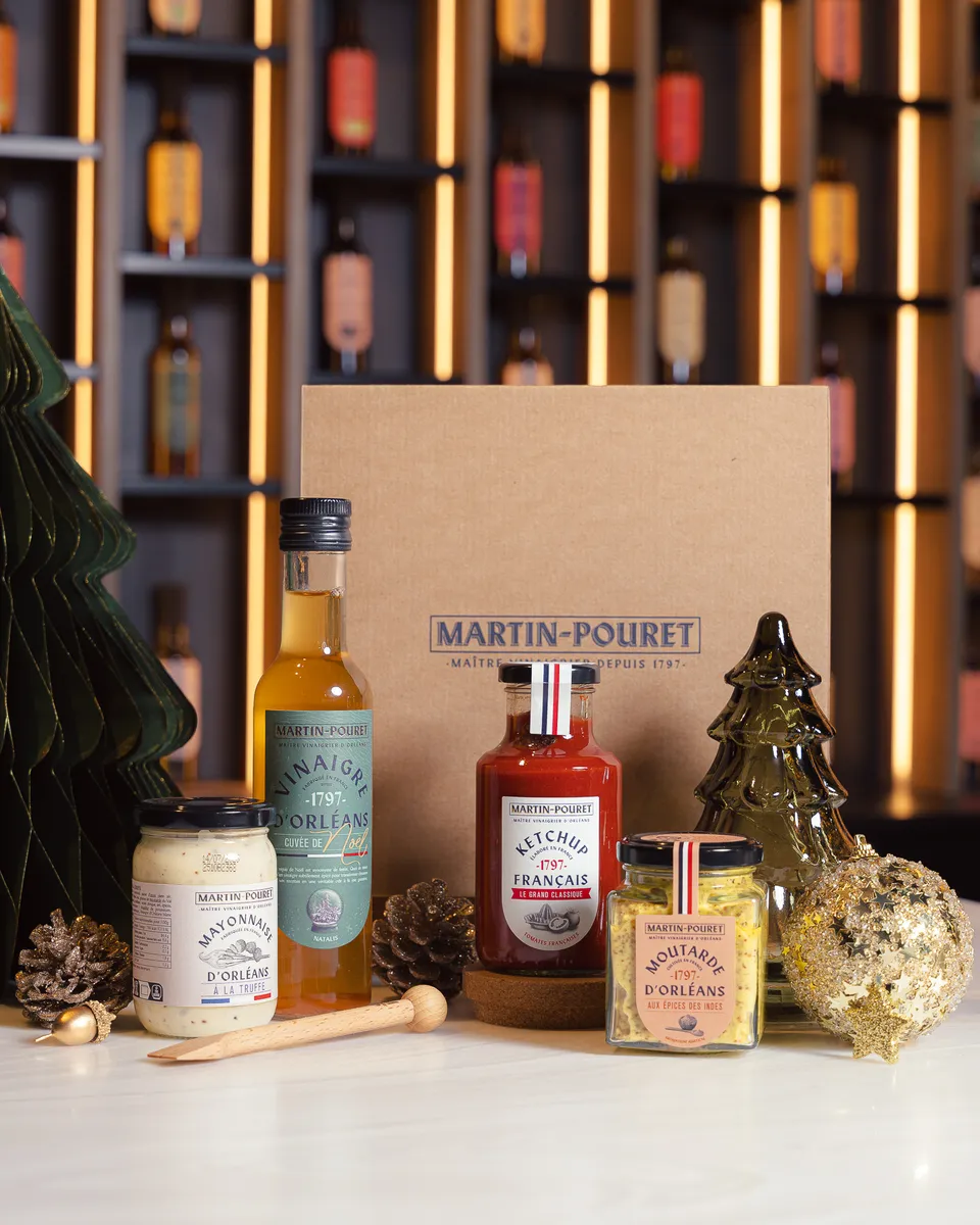 martin-pouret-coffret-cadeau-le-festif-vinaigre-moutarde-mayo image 1