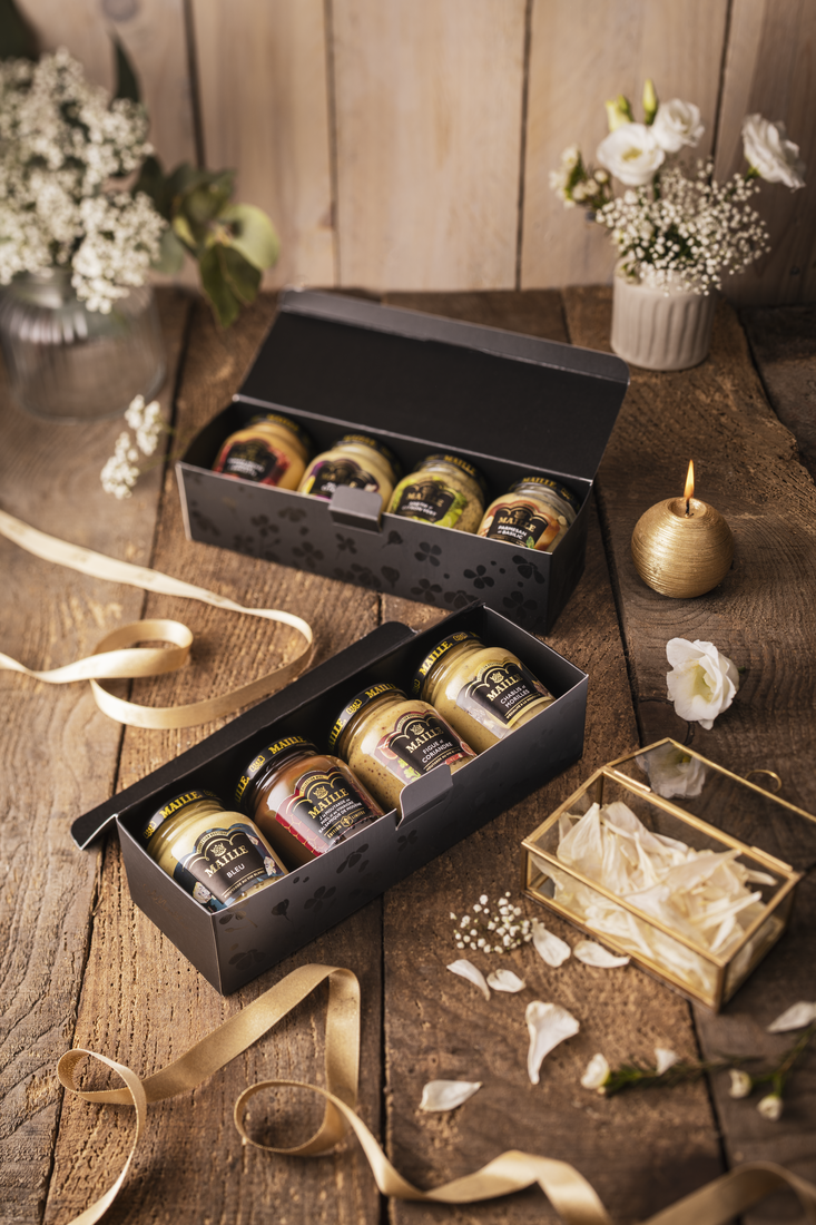 maille-coffret-assaisonnement-4-moutardes-cadeau image 8