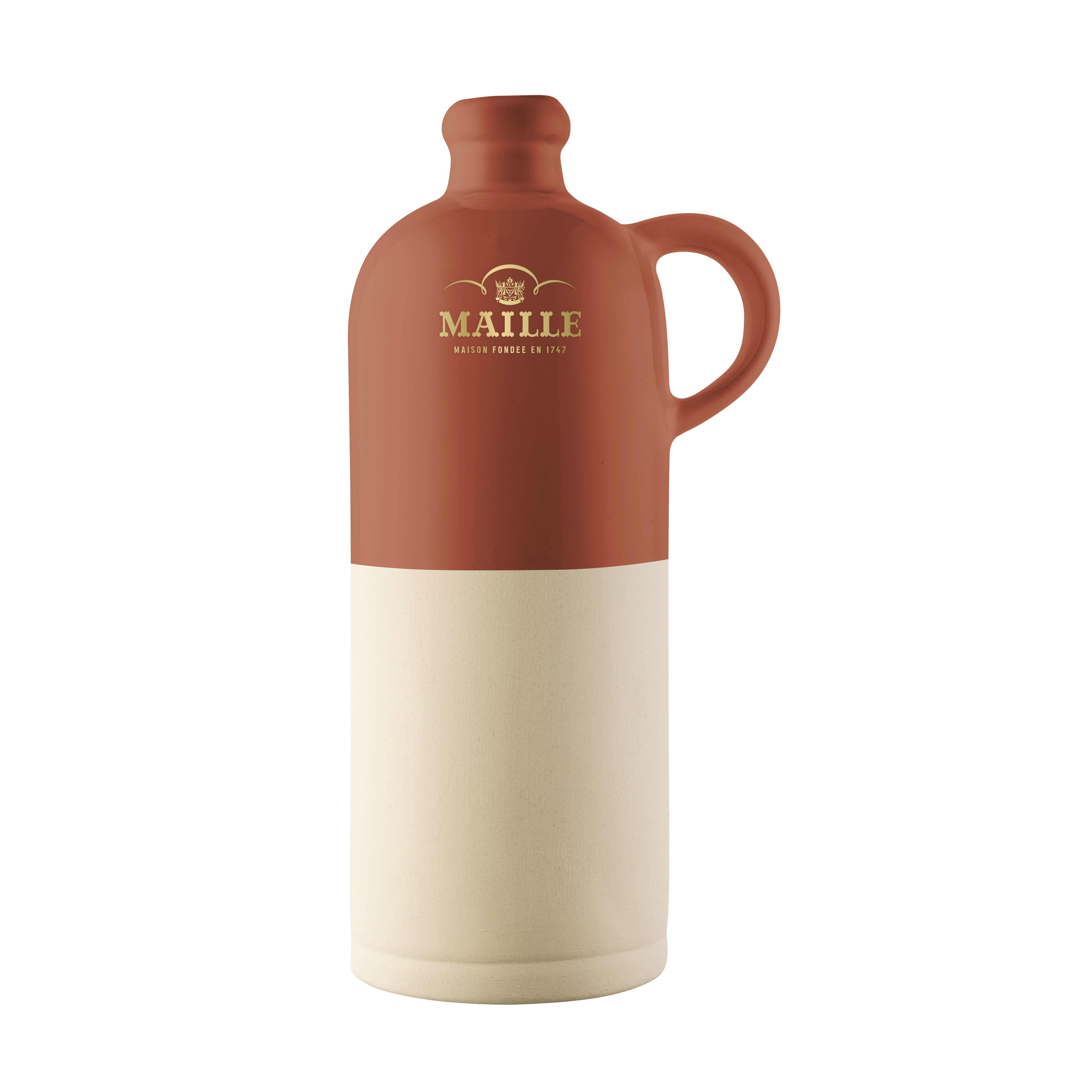 maille-cruchon-manufacture-de-digoin-pot-moutarde-la-pompe image 1