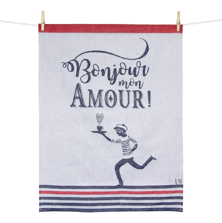 maille-torchon-en-coton-bonjour-mon-amour-gar-on-linge-de-maison image 1