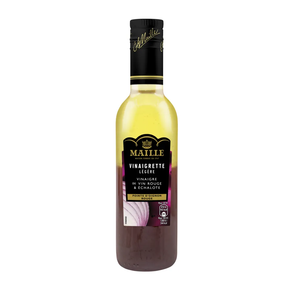 maille-vinaigrette-l-g-re-vinaigre-de-vin-rouge-chalotes-36-cl image 1