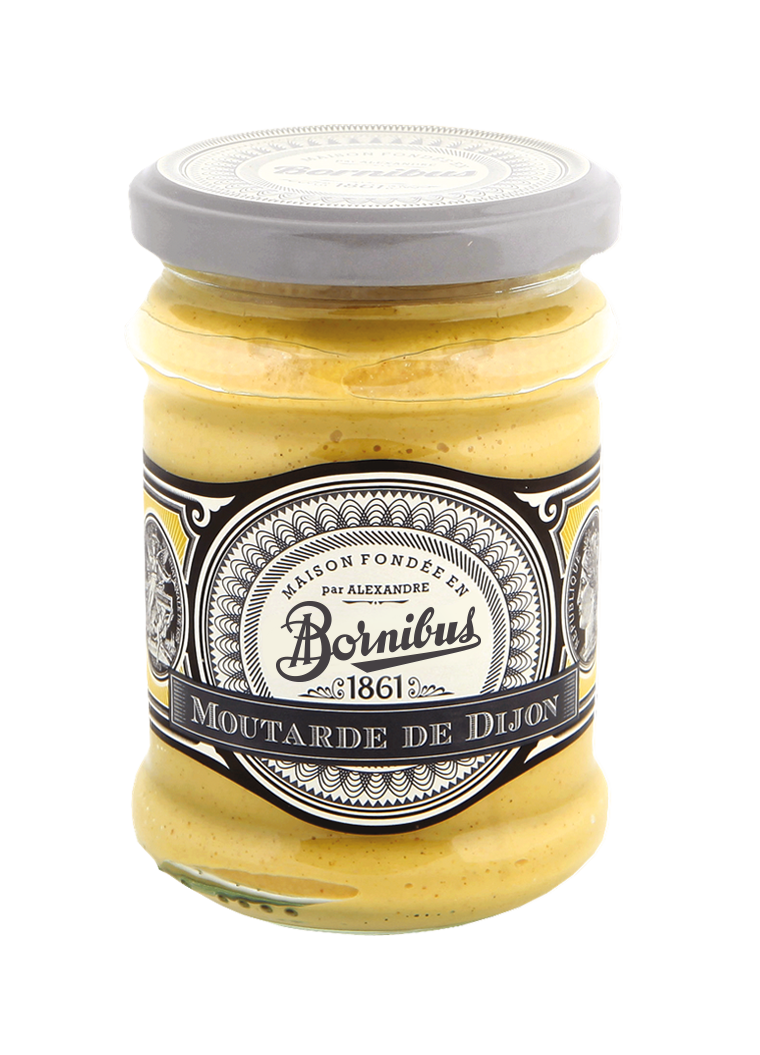 bornibus-moutarde-de-dijon-pot-250-g image 1