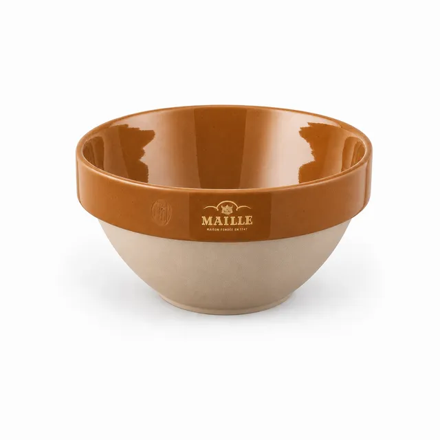 maille-saladier-en-gr-s-mail-miel-manufacture-de-digoin image 1